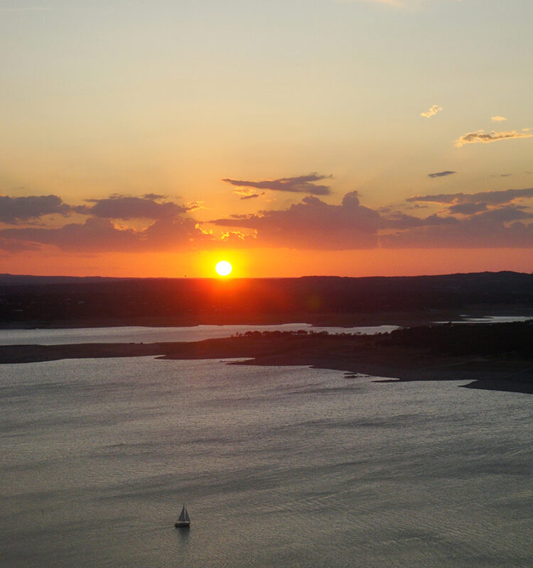 Lake Travis sunset